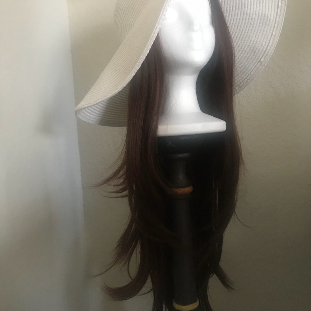 Beautiful Wig and Sunhat